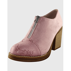 Botin Alto Cierre Forward Rosado