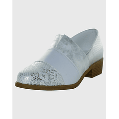 Botin shine Blanco Danicolle