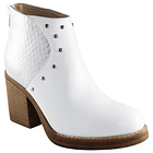 Botin alto alligator Blanco Danicolle 1