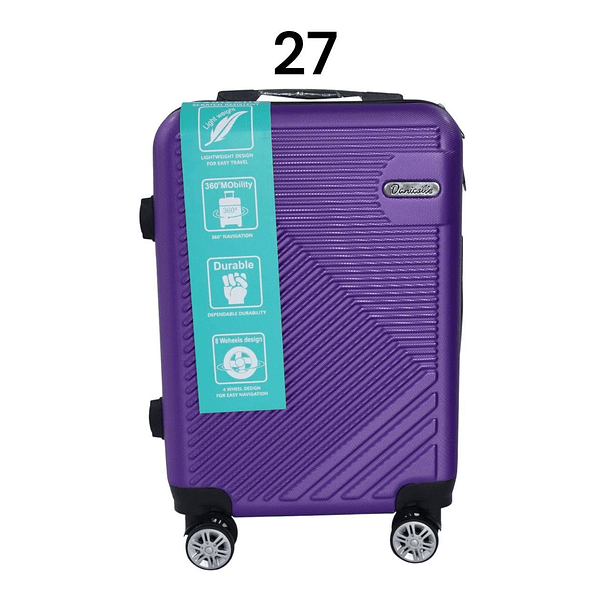 Maleta ABS JR1801 27 Morado 1