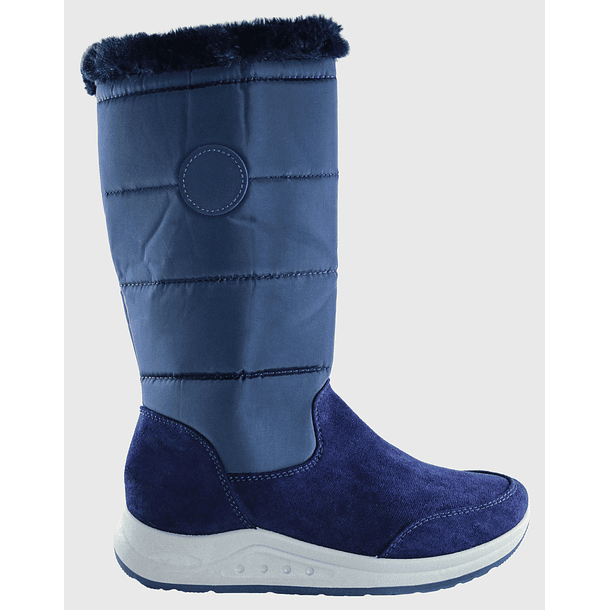 Bota media pierna parka Azul Danicolle 2