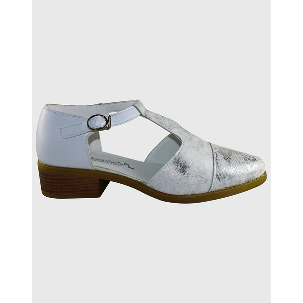 Zapato hooked Blanco Danicolle 4