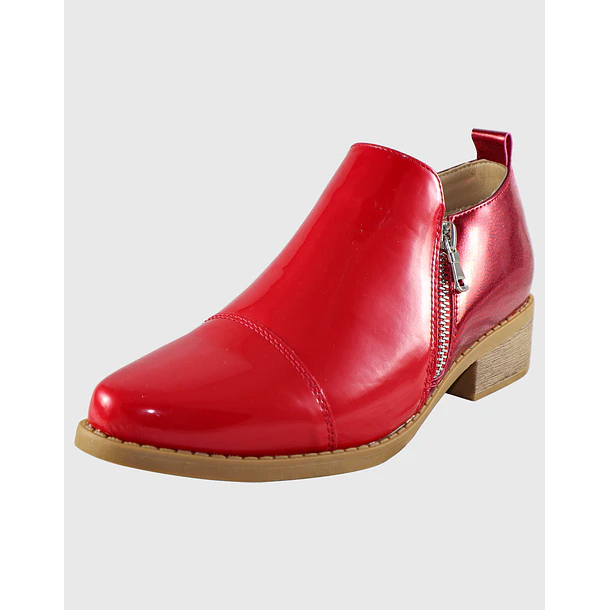 Botin Bajo three sensations Rojo 1