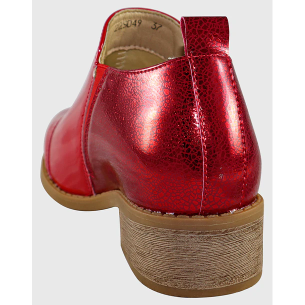 Botin Bajo three sensations Rojo 2