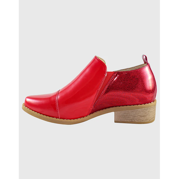 Botin Bajo three sensations Rojo 4
