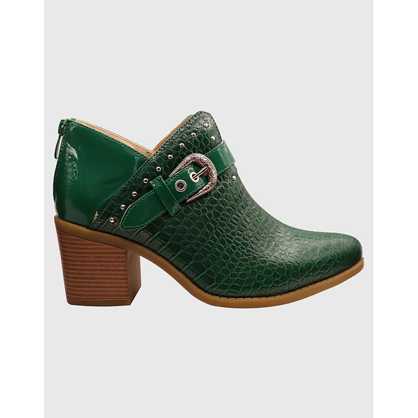 Botin campero hebilla Verde 5