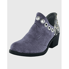 Botin ojetillos origen gris Danicolle