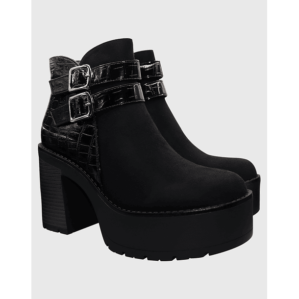 Botin shunky tachas Negro 2