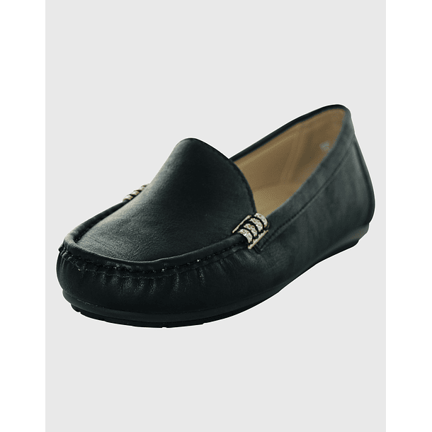 Mocasin argollas Negro Danicolle 1