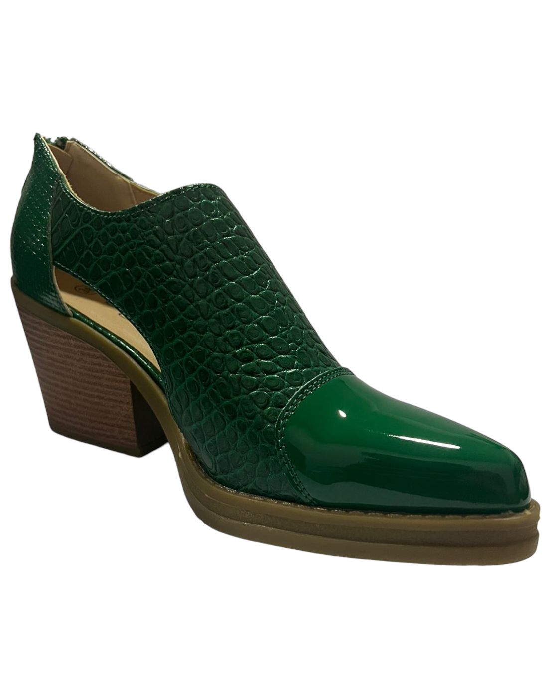 Zapato Taco Calzados Gotta 2019 Zapato Charol Negro Mujer 87159