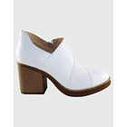 Botin eneven alto Blanco 4