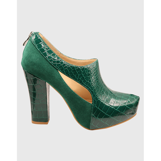 Zapato Taco Who Verde 5