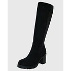 Bota Sgamuza Costuras  Negro Danicolle 1