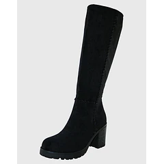 Bota Sgamuza Costuras  Negro Danicolle
