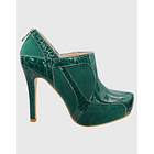 Botin taco aguja Verde 2