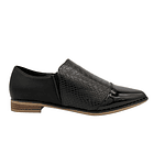 Zapato para mujer croco Negro Danicolle 1