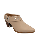 Zapato puntilla para mujer Beige Danicolle 4