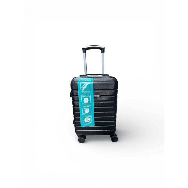 Maleta Cabina ruedas desmontables Negra Danicolle 1