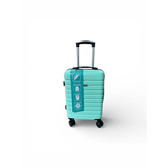 Maleta Cabina ruedas desmontables Verde Danicolle