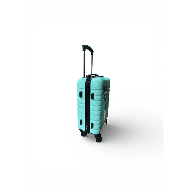 Maleta Cabina ruedas desmontables Verde Danicolle 4