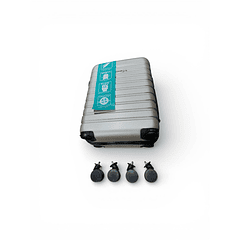 Maleta Cabina ruedas desmontables Dorado Danicolle