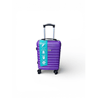 Maleta Cabina ruedas desmontables Morado Danicolle 1