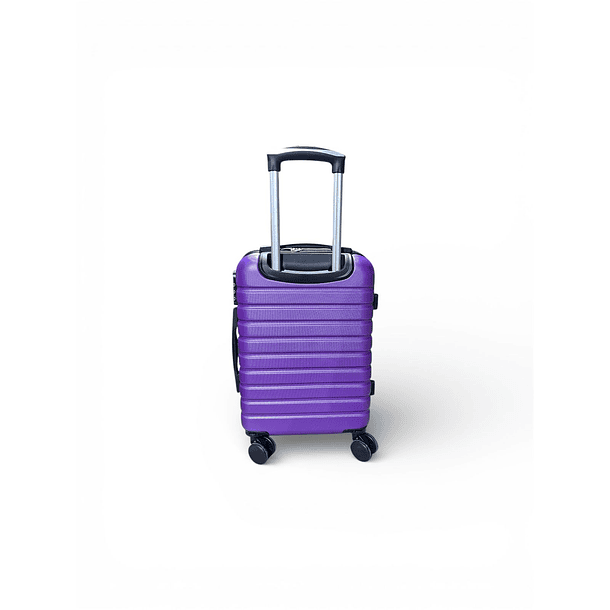 Maleta Cabina ruedas desmontables Morado Danicolle 3