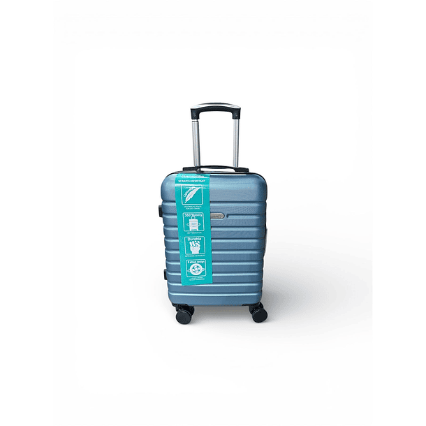 Maleta Cabina ruedas desmontables Celeste Danicolle 1
