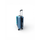 Maleta Cabina ruedas desmontables Celeste Danicolle 4