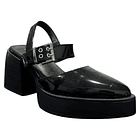 Zapato para mujer taco grueso Negro Danicolle 2