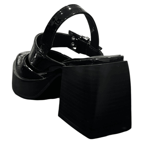 Zapato para mujer taco grueso Negro Danicolle 3