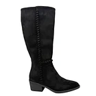 Bota para mujer costura visible negro Danicolle 1