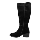 Bota para mujer costura visible negro Danicolle 3