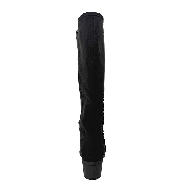 Bota para mujer costura visible negro Danicolle 4