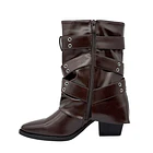 Bota para mujer sobrecapa cafe Danicolle 3