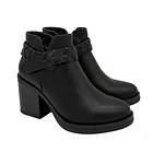 Botin para mujer liso Negro Danicolle 2