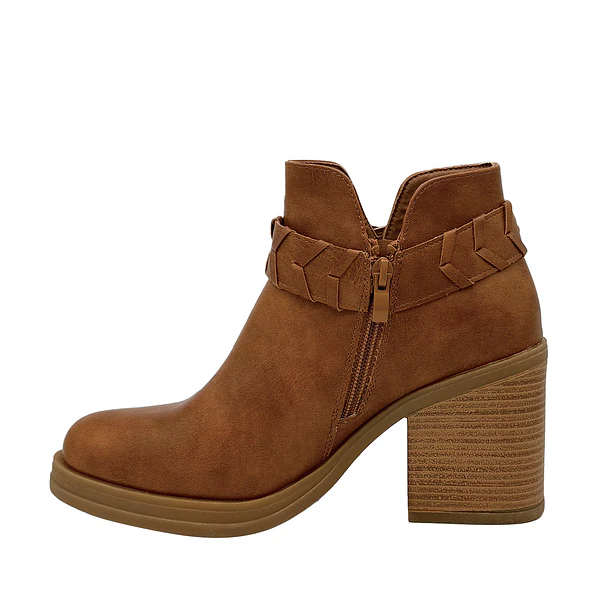 Botin para mujer liso Cafe Danicolle 3