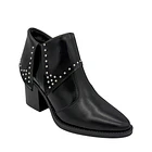 Botin para mujer solapa con tachas negro Danicolle 5