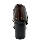 Botin para mujer solapa con tachas cafe Danicolle 4