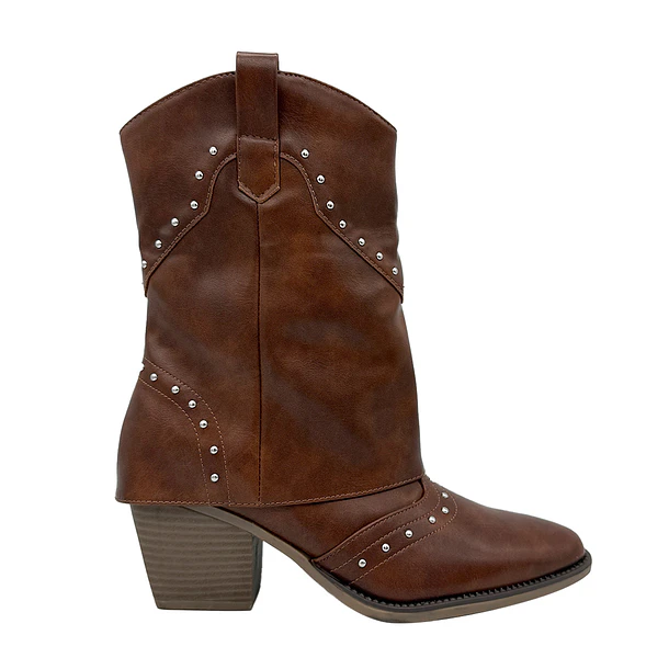 Bota para mujer sobrecapa Lisa Cafe Danicolle 1