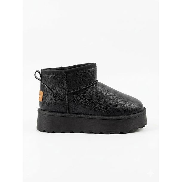 Botín para mujer térmico urbano negro Danicolle 1