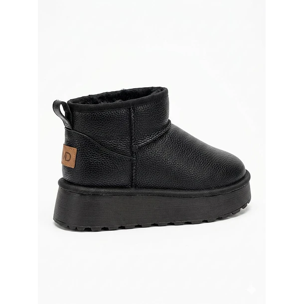 Botín para mujer térmico urbano negro Danicolle 2