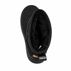 Botín para mujer afelpado Negro Danicolle 3