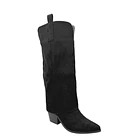 Bota Mujer Western Bordada Color Negro 3