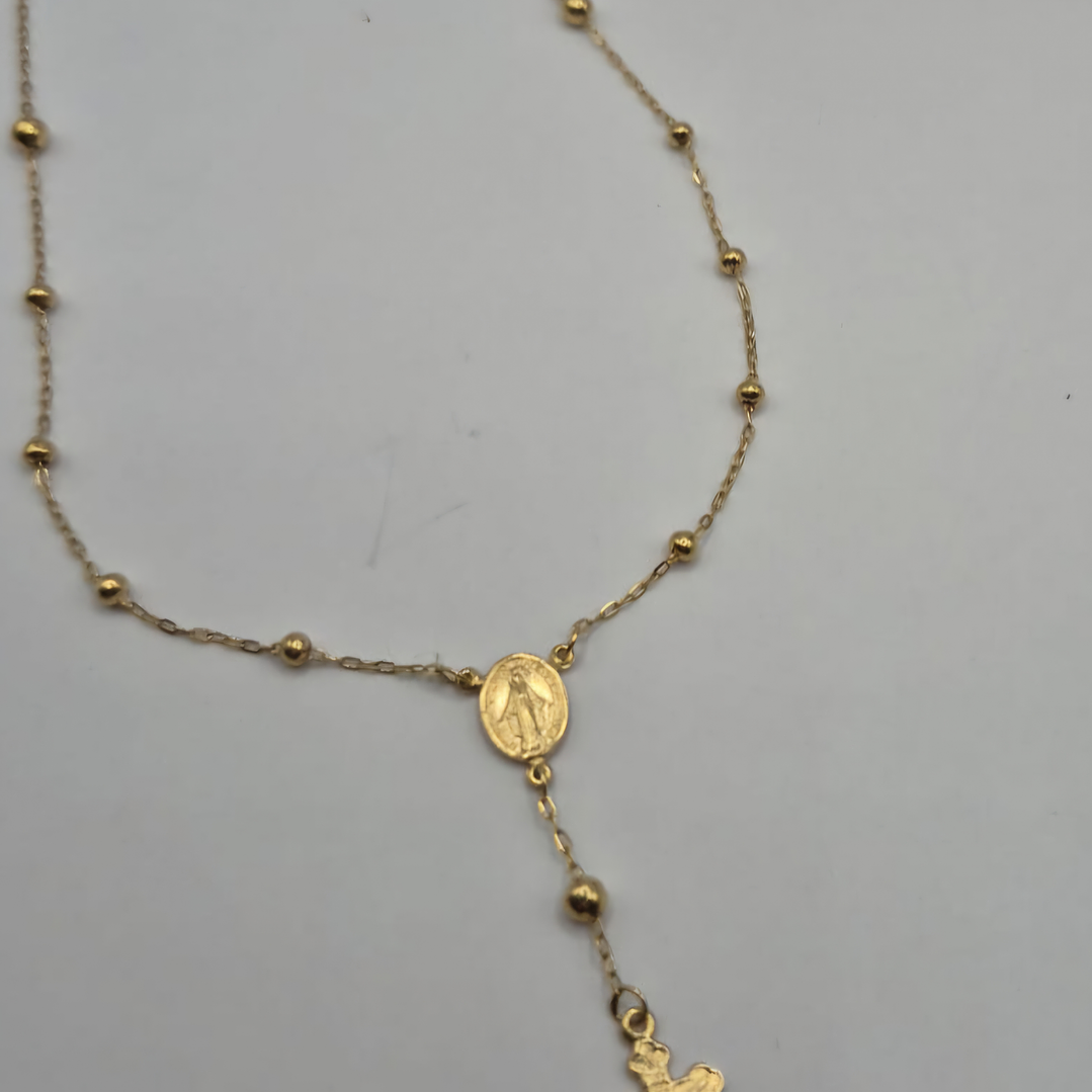 Tercinho de Nossa Senhora de Ouro Amarelo 18k750 3