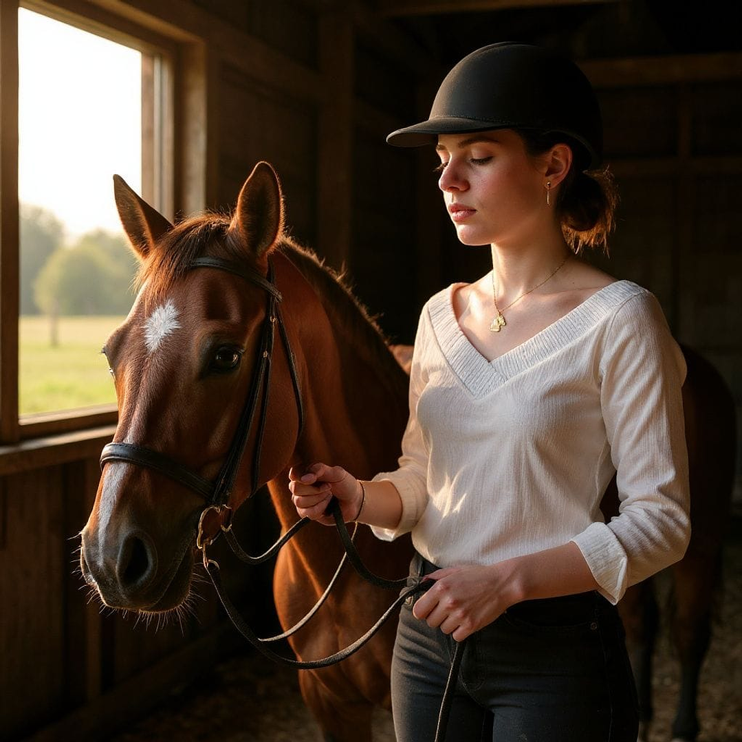 Pingente Face de Cavalo de Ouro Amarelo 18k750 9