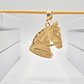 Pingente Face de Cavalo de Ouro Amarelo 18k750 - Thumbnail 7
