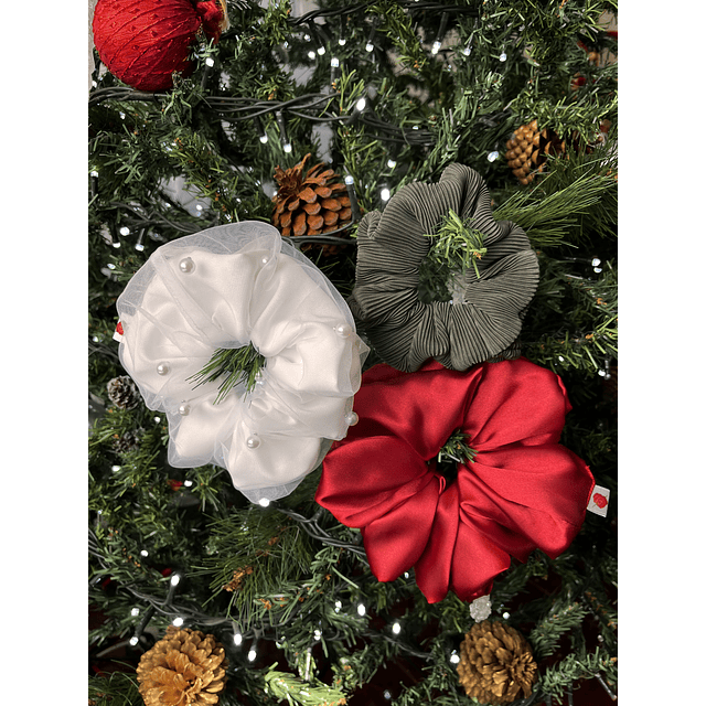 Pack Scrunchies Xmas 