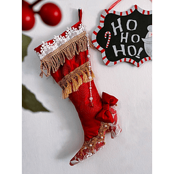 Bota navideña Victoriana 