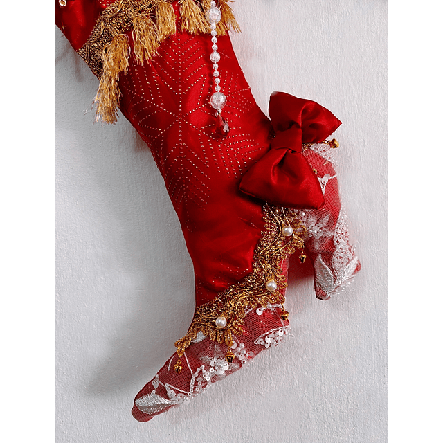 Bota navideña Victoriana 